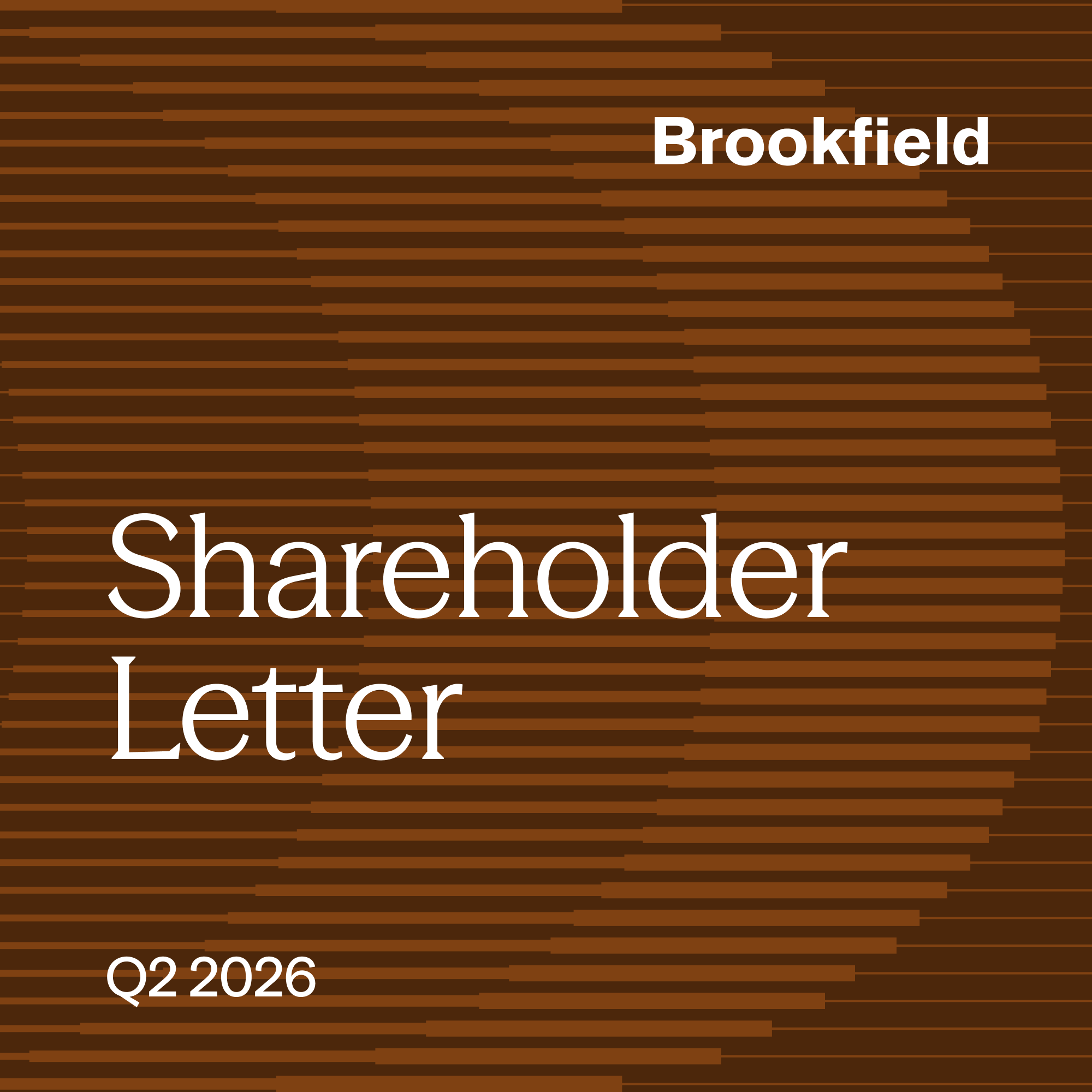 Q2 2026 Letter to Shareholders